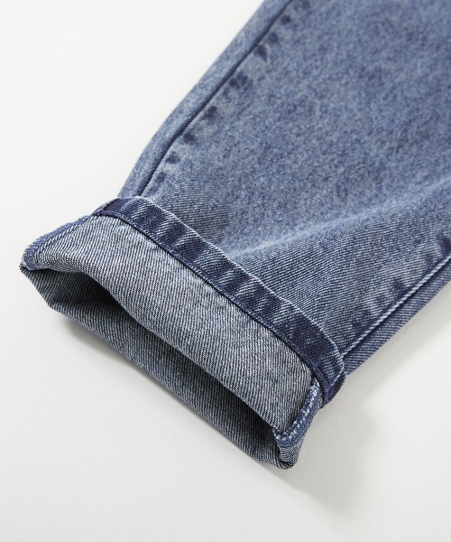 devirock(デビロック)の「ダッドポケット ケミカルデニム ワークパンツ(デニムパンツ・キッズ・ネイビー系/ブルー系/ブラック系・120cm/110cm/100cm/160cm/150cm/140cm/130cm)」の13枚目の写真