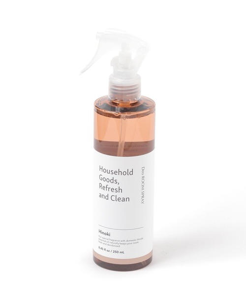 ヒノキ消臭ルームスプレー《HOUSEHOLD GOODS》（ルーム