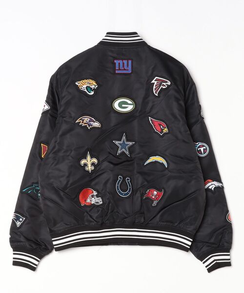 NEW ERA（ニューエラ）の「XLARGE×NEW ERA×NFL VARSITY JACKET（ブルゾン・メンズ・ブラック・XL/L/M/S）」の18枚目の写真