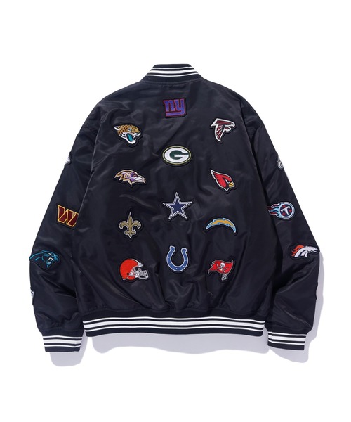 NEW ERA（ニューエラ）の「XLARGE×NEW ERA×NFL VARSITY JACKET（ブルゾン・メンズ・ブラック・XL/L/M/S）」の10枚目の写真