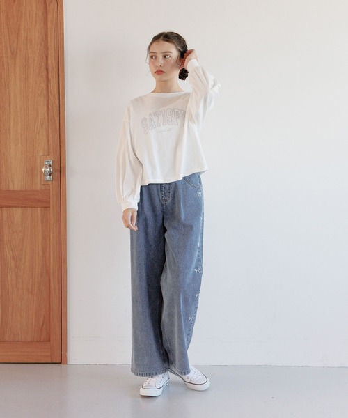 Rページ セール】ヘビロッTEEワイド長袖/147421（Tシャツ/カットソー）｜GLOBAL