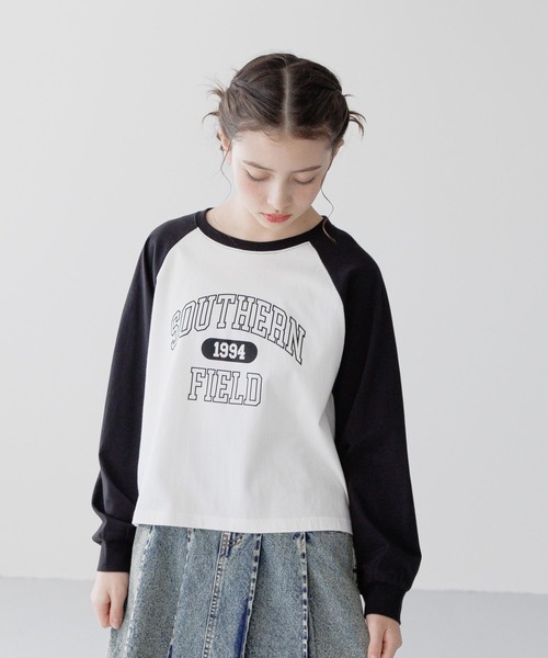 GLOBAL WORK（グローバルワーク）の「ヘビロッTEEワイド長袖/147421（Tシャツ/カットソー・キッズ・杢グレー/グレー系8/サックスブルー/ホワイト系/ホワイト系5/グレー系9/ホワイト系6・160cm/150cm/140cm/130cm）」の18枚目の写真