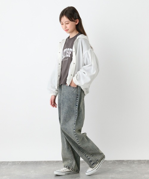 セール】ヘビロッTEEワイド長袖/147421（Tシャツ/カットソー