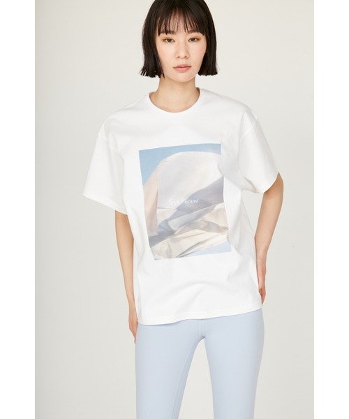 tシャツ 「IPSA/emmi」 フォトTシャツ レディース IPSA/emmi】 フォトTシャツ(Tシャツ/カットソー)｜トップス