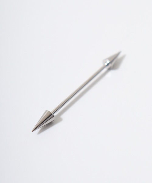 EVER METAL(エバーメタル ever metal EVER METAL)の「EVER METAL サージカルステンレス 316L アレルギー対応 ボディピアス ロングタイプ インダストリアル バーベルピアス 日本製(ピアス(片耳用)・メンズ・その他4/その他1/その他2/その他3・FREE)」の5枚目の写真