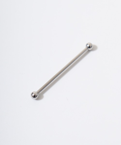 EVER METAL(エバーメタル ever metal EVER METAL)の「EVER METAL サージカルステンレス 316L アレルギー対応 ボディピアス ロングタイプ インダストリアル バーベルピアス 日本製(ピアス(片耳用)・メンズ・その他4/その他1/その他2/その他3・FREE)」の7枚目の写真