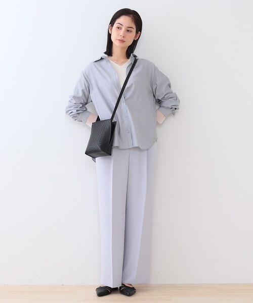 INDIVI（インディヴィ）の「【合皮】ミニポシェットバッグ（ショルダーバッグ・レディース・ブラック/シルバー・00）」の15枚目の写真