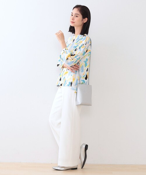 INDIVI（インディヴィ）の「【合皮】ミニポシェットバッグ（ショルダーバッグ・レディース・ブラック/シルバー・00）」の17枚目の写真