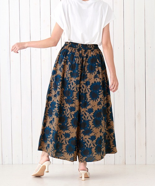 チチカカ(チチカカ)の「Shanti Shanti ヒマワリパンツ【WEB限定】(その他パンツ・レディース・ネイビー/ブラウン・FREE)」の7枚目の写真