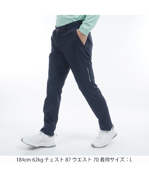 TOMMY HILFIGER GOLF（トミー ヒルフィガー ゴルフ）の「ﾍﾞｰｼｯｸ ﾃｰﾊﾟｰﾄﾞﾊﾟﾝﾂ（その他パンツ・メンズ・ブラック/グレー/ホワイト/レッド/サンドベージュ/ネイビー・L/M/LL/3L）」の9枚目の写真