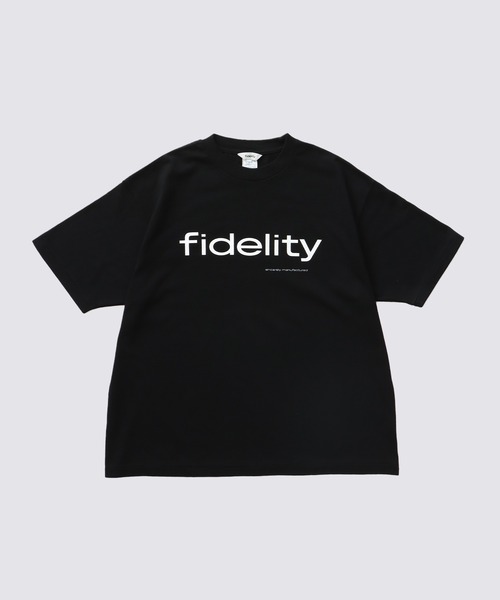 FIDELITY(フィデリティ)の「NEW AUTHENTIC LOGO TUBE TEE / 半袖ロゴプリントTシャツ(Tシャツ/カットソー・メンズ・ネイビー/ホワイト/アイボリー/ブラック・LARGE/MEDIUM)」の3枚目の写真