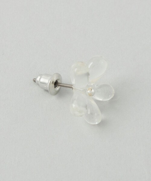CITEN（シテン）の「＜CITEN＞フラワーモチーフピアス（ピアス（両耳用）・レディース・ゴールド/シルバー・FREE）」の7枚目の写真