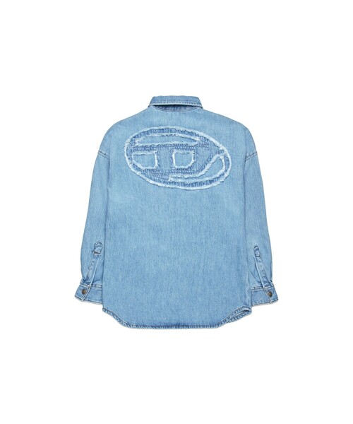 DIESEL（ディーゼル）の「キッズ デニムシャツ CKAMA（シャツ/ブラウス・キッズ・ライトインディゴブルー・14Y/6Y/8Y/10Y/12Y/16Y/4Y）」の3枚目の写真