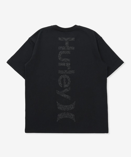 Hurley (ハーレー)の「Hurley/ハーレー 半袖 Tシャツ スウェット バックプリント トライバル柄 セットアップ対応 MCSS251066(Tシャツ/カットソー・メンズ・カーキブラウン/グレー/ブラック/アッシュ・L/M)」の1枚目の写真
