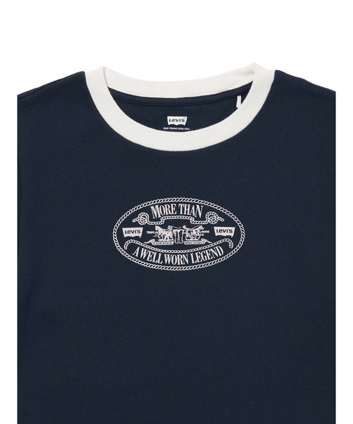 売れ筋商品|||リーバイス Tシャツ レディース トップス Print T-shirt - indigo navy blazer 873730116-dynamic1-pdp?fmt=