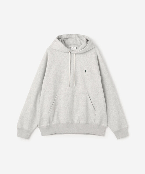 GYMPHLEX（ジムフレックス）の「Gymphlex | 長袖スウェットパーカー MEN（パーカー・メンズ・チャコール/ライトグレー・M/L）」の3枚目の写真