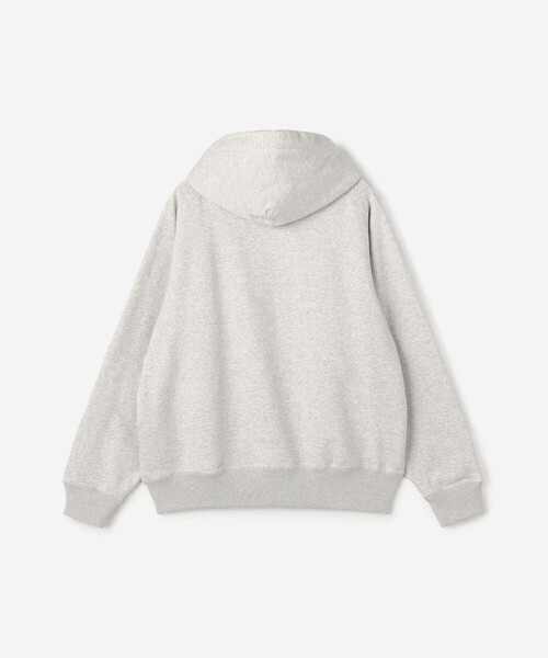 GYMPHLEX（ジムフレックス）の「Gymphlex | 長袖スウェットパーカー MEN（パーカー・メンズ・チャコール/ライトグレー・M/L）」の4枚目の写真