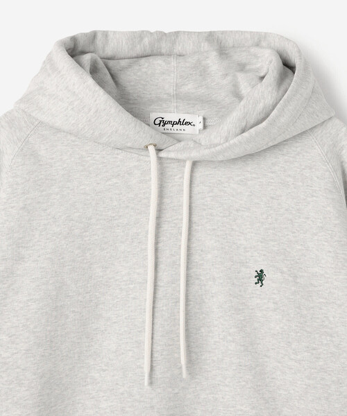 GYMPHLEX（ジムフレックス）の「Gymphlex | 長袖スウェットパーカー MEN（パーカー・メンズ・チャコール/ライトグレー・M/L）」の5枚目の写真