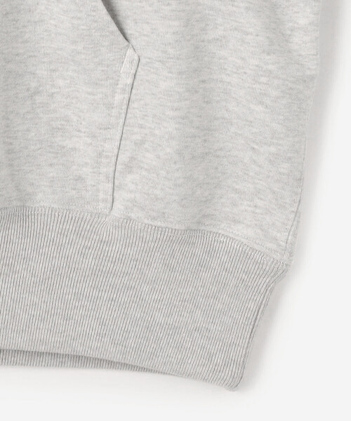 GYMPHLEX（ジムフレックス）の「Gymphlex | 長袖スウェットパーカー MEN（パーカー・メンズ・チャコール/ライトグレー・M/L）」の7枚目の写真