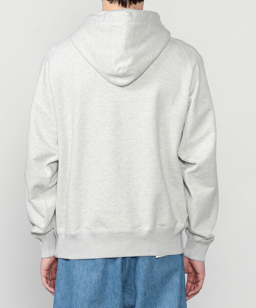 GYMPHLEX（ジムフレックス）の「Gymphlex | 長袖スウェットパーカー MEN（パーカー・メンズ・チャコール/ライトグレー・M/L）」の12枚目の写真