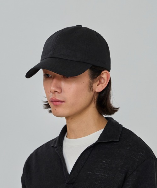 OVERRIDE（オーバーライド）の「OVERRIDE  LINEN 6P CAP / オーバーライド（キャップ・メンズ・ブラック/アイボリー/ブルー/オレンジ/ライトグリーン・60cm/58cm）」の7枚目の写真