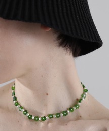 ROSE BUD | (8degrees)フラワービーズネックレス(ネックレス)