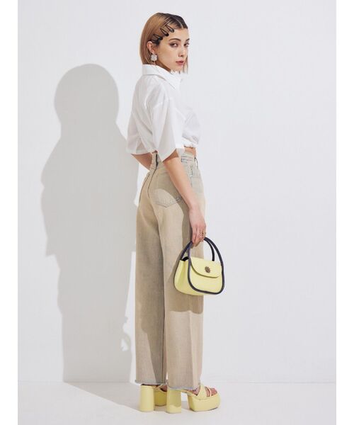 EVRIS（エヴリス）の「コクーンチャンキーヒールサンダル（サンダル・レディース・イエロー/ホワイト/ブラック・MEDIUM/SMALL/LARGE）」の14枚目の写真