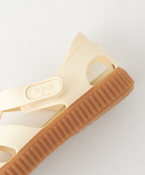 igor(イゴール)の「<igor>NICO CARAMELO / キッズ 14cm-19cm(サンダル・キッズ・オフホワイト・15cm/16cm/17cm/18cm/14cm/19cm)」の15枚目の写真