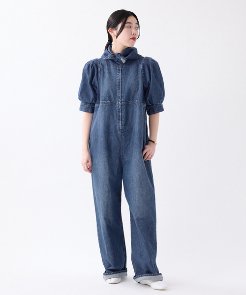 upper hights/アッパーハイツ THE M パフスリーブオールインワン