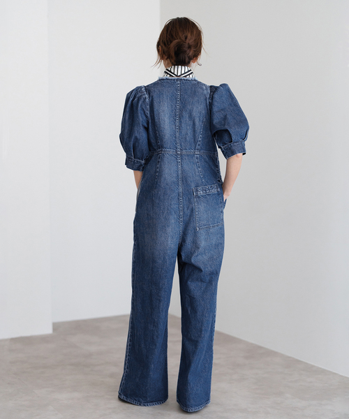 upper hights/アッパーハイツ THE M パフスリーブオールインワン