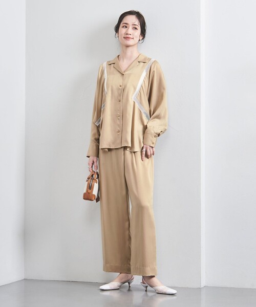 UNITED ARROWS（ユナイテッドアローズ）の「サテン オープンカラー 
