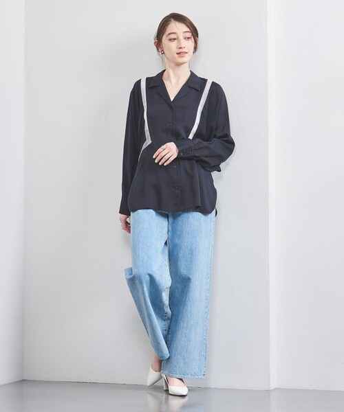UNITED ARROWS（ユナイテッドアローズ）の「サテン オープンカラー 
