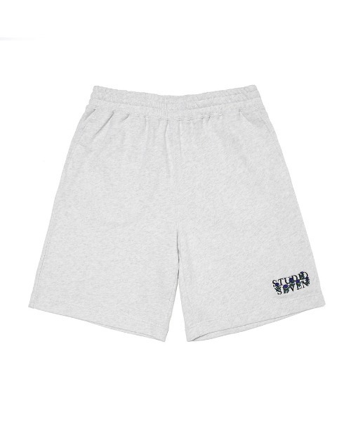 Rose EMB Big Sweat Shorts【STUDIOSEVEN/スタジオセブン】