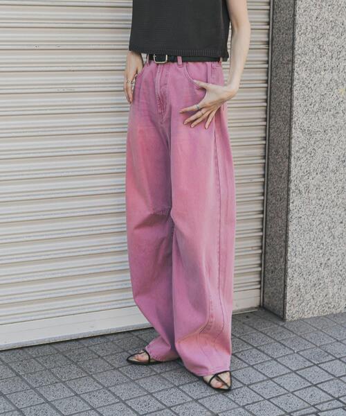 カーブデニム（デニムパンツ）｜SENSE OF PLACE by URBAN RESEARCH