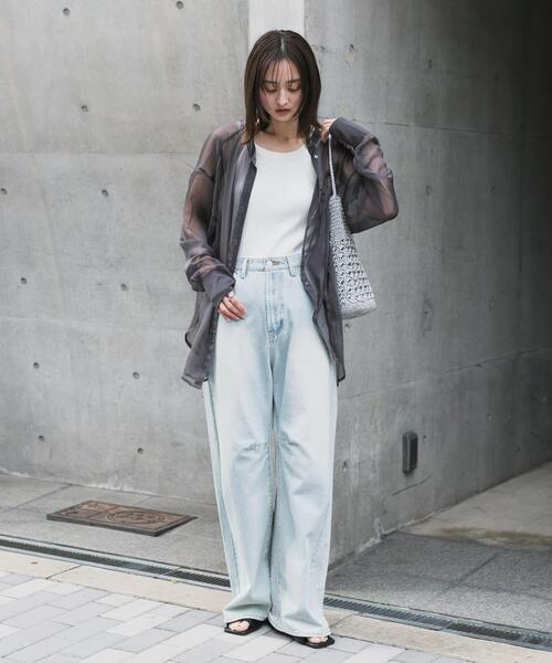 セール】カーブデニム（デニムパンツ）｜SENSE OF PLACE by URBAN