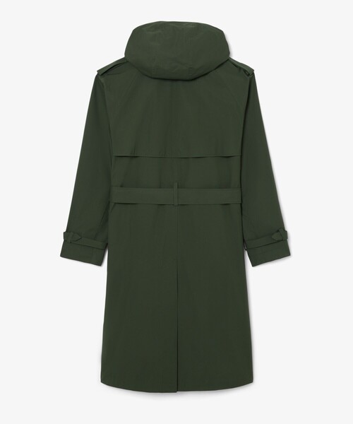 LACOSTE(ラコステ)の「撥水防風トレンチコート(トレンチコート・メンズ・ダークグリーン・48/50)」の5枚目の写真