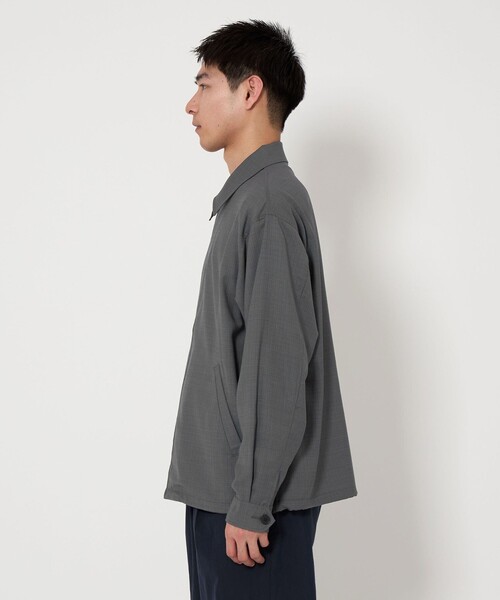 green label relaxing(グリーンレーベルリラクシング)の「TW マイクロチェック ブルゾン(ブルゾン・メンズ・ライトブルー/グレー/ダークグレー・S/M/L/XL)」の11枚目の写真