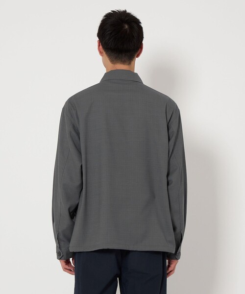 green label relaxing(グリーンレーベルリラクシング)の「TW マイクロチェック ブルゾン(ブルゾン・メンズ・ライトブルー/グレー/ダークグレー・S/M/L/XL)」の12枚目の写真