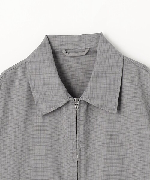 green label relaxing(グリーンレーベルリラクシング)の「TW マイクロチェック ブルゾン(ブルゾン・メンズ・ライトブルー/グレー/ダークグレー・S/M/L/XL)」の15枚目の写真