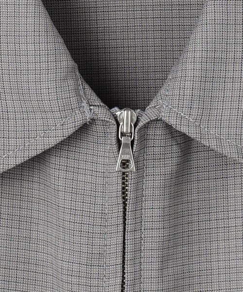 green label relaxing(グリーンレーベルリラクシング)の「TW マイクロチェック ブルゾン(ブルゾン・メンズ・ライトブルー/グレー/ダークグレー・S/M/L/XL)」の18枚目の写真