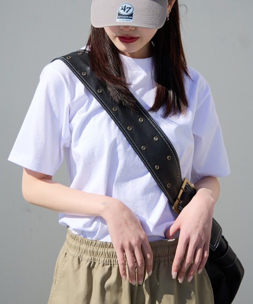 PRO CLUB （プロクラブ）の「PROCLUB Heavyweight Short Sleeve Tee  プロクラブオーバーサイズ 無地 半袖Tシャツ ヘビーオンス（Tシャツ/カットソー・レディース・ホワイト/ブラック・S/M/L/XL）」の22枚目の写真