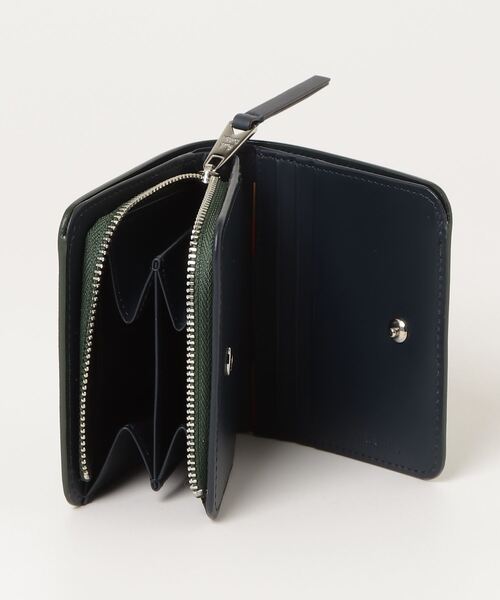 Paul Smith ブラック ブライトストライププラー 2つ折り財布 ブライトストライププラー 2つ折り財布【553423 P915】（財布