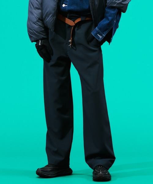 BAL(バル)の「STRAIGHT LEG STRECH CURV POCKET PANT(その他パンツ・メンズ・オリーブ/チャコール/ブラック・1/2/3)」の4枚目の写真