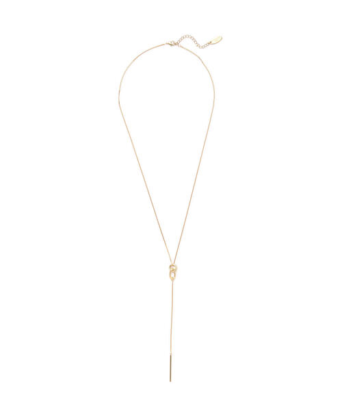NATURAL BEAUTY BASIC（ナチュラルビューティーベーシック）の「シンプルミニマムＹネックレス（ネックレス・レディース・シルバー/ゴールド・ﾌﾘ-）」の4枚目の写真