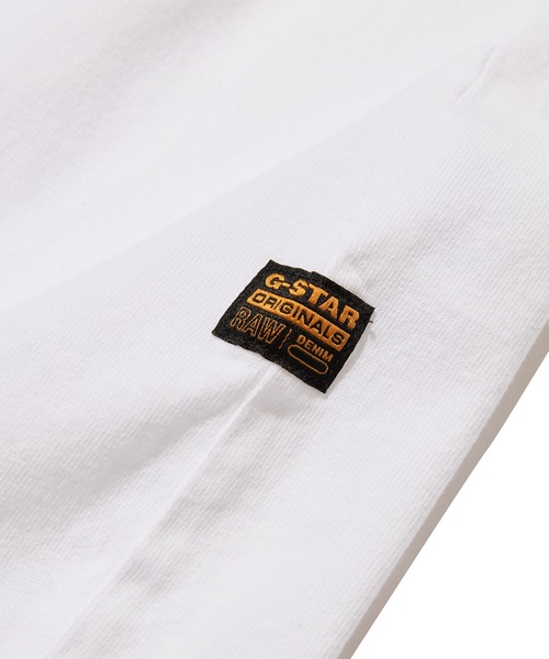 G-STAR(ジースター)の「BACK G-NO LOOSE GRAPHIC T-SHIRT/オーバーサイズバックグラフィックプリントTシャツ/ビッグシルエット(Tシャツ/カットソー・メンズ・ホワイト・SMALL/MEDIUM/LARGE/X-LARGE/X-SMALL)」の22枚目の写真