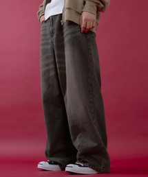 デニム バギーパンツ