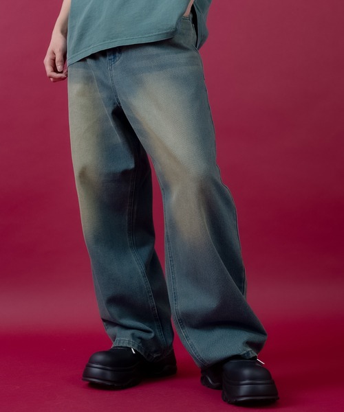 improves（インプローブス）の「デニム バギーパンツ（デニムパンツ・メンズ・ブルー/ブラック/インディゴブルー・LARGE/MEDIUM）」の12枚目の写真