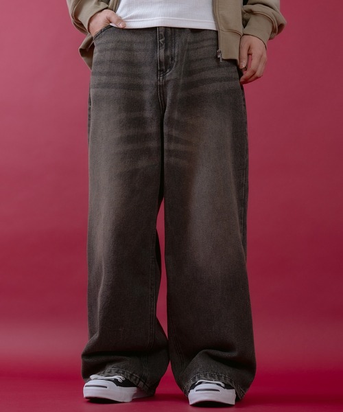 improves（インプローブス）の「デニム バギーパンツ（デニムパンツ・メンズ・ブルー/ブラック/インディゴブルー・LARGE/MEDIUM）」の4枚目の写真