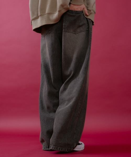 improves（インプローブス）の「デニム バギーパンツ（デニムパンツ・メンズ・ブルー/ブラック/インディゴブルー・LARGE/MEDIUM）」の6枚目の写真