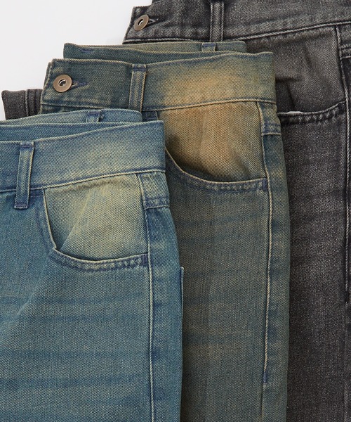 improves（インプローブス）の「デニム バギーパンツ（デニムパンツ・メンズ・ブルー/ブラック/インディゴブルー・LARGE/MEDIUM）」の16枚目の写真